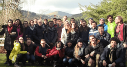 Masters students on the Environmental Change and Management course